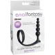 PIPEDREAM - Set de bile anale tip cockring, Elite Collection, Negru