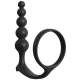 PIPEDREAM - Set de bile anale tip cockring, Elite Collection, Negru
