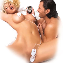PIPEDREAM - Set terapie prin stimulare electrică, Negru