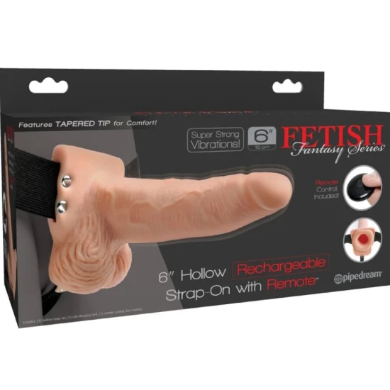 Ham Dildo Realist, Cu Telecomandă, Negru