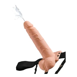 PIPEDREAM - Ham cu penis ajustabil, realist, cu bile, pulverizare 19 cm