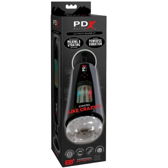 Stroker Ultimate Milker 2 cu 2 moduri de rotire și vibrator