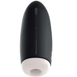 Dispozitiv masturbator tip stroker Fap-O-Matic cu suctiune si vibrator, Negru