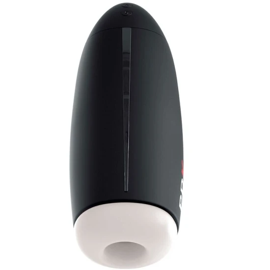 Dispozitiv masturbator tip stroker Fap-O-Matic cu suctiune si vibrator, Negru
