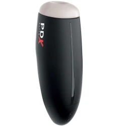 Dispozitiv masturbator tip stroker Fap-O-Matic cu suctiune si vibrator, Negru