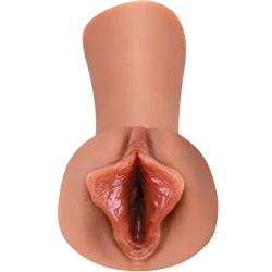 Pipedream - Model Fetish Fantasy Extreme, Luscious Lips - Stroker din silicon, Culoare caramel