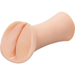 JUCĂRIE MASTURBATOR SILICON CU FANTE ALUNECOASE, NEGRU
