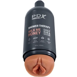 PDX PLUS - Stroker masturbator tip sticlă discretă, Milk Me Honey Candy