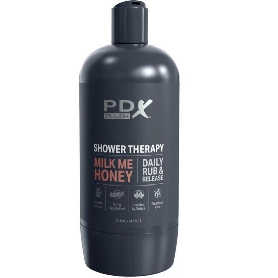 PDX PLUS - Stroker masturbator tip sticlă discretă, Milk Me Honey Candy