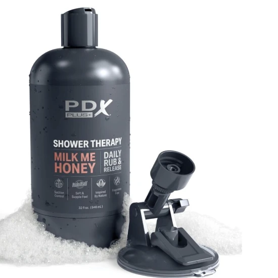 PDX PLUS - Stroker masturbator tip sticlă discretă, Milk Me Honey Candy