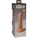 DILDO REALIST DIN SILICON ELITE, CARAMEL