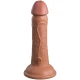 DILDO REALIST DIN SILICON ELITE, CARAMEL