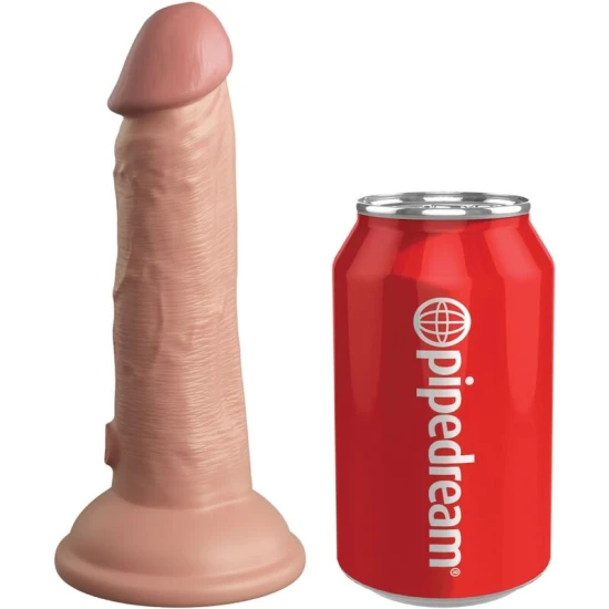 DILDO REALIST DIN SILICON ELITE, 15.2 CM
