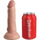 DILDO REALIST DIN SILICON ELITE, 15.2 CM