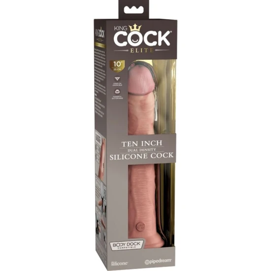 DILDO DIN SILICON REALIST, 25,4 CM