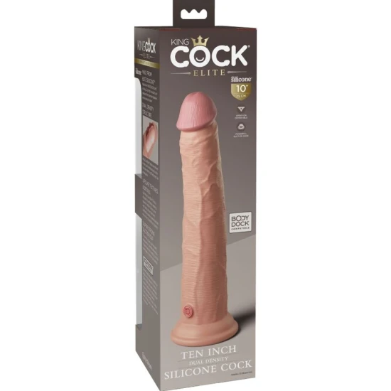 DILDO DIN SILICON REALIST, 25,4 CM