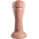 DILDO REALIST CU VIBRAȚII, ELITE, SILICON, 15.2 CM