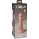 DILDO REALIST CU VIBRAȚII, ELITE, SILICON, 15.2 CM