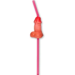 DIABLO - Tip Produs: Paie în formă de penis, Roz