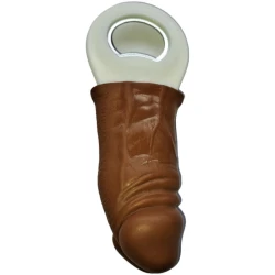 DIABLO - Model penis din cauciuc - Culoare maro