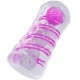 Masturbator masculin tip fantasy, cu spirală internă și bile transparente