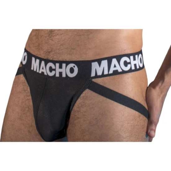 Jockstrap MX25NN - Semi-Negru, Negru, M