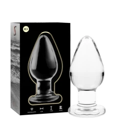 Plug Anal Nebula Series by Ibiza - Transparent, 11 cm - Ø 5 cm