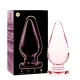 Plug Anal Nebula Series by Ibiza - Model 4, Roz, 11 cm -O- 5 cm