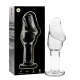 Plug Anal Nebula Series by Ibiza - Borosilicat, Clar, 12.5 cm -O- 4 cm