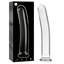 Dildo Nebula Series Model 9 - Borosilicat, Transparent, 15.5 cm