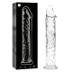 Dildo Nebula Series Model 12 - Borosilicat, Transparent, 17 cm