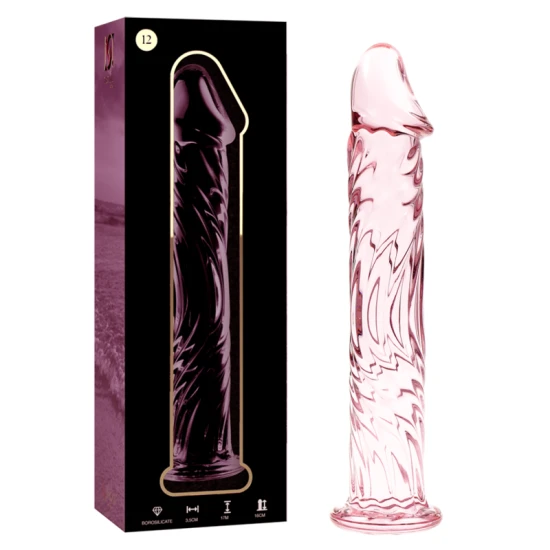 Dildo Nebula Series - Model 12, Roz, 17 cm