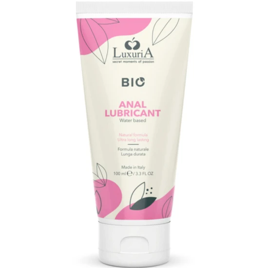 LUBRIFIANT ANAL BIO PE BAZĂ DE APĂ LUXURIA, 100 ML