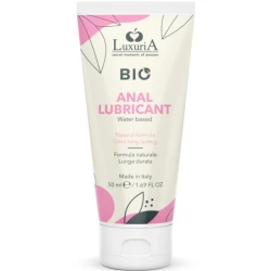 LUXURIA - Gel Lubrifiant Bio pe bază de apă pentru Anal, 50 ml