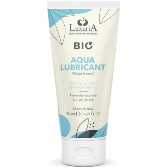Lubrifiant BIO Luxuria pe bază de apă, 50 ml