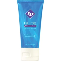 Lubrifiant pe bază de apă ID Glide - Tub de călătorie, 60 ml