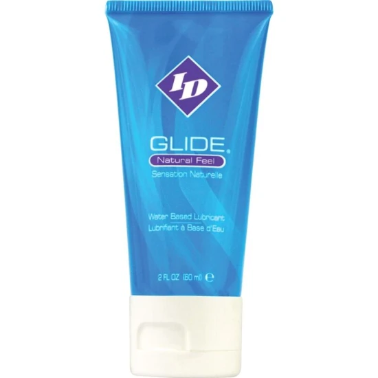 Lubrifiant pe bază de apă ID Glide - Tub de călătorie, 60 ml
