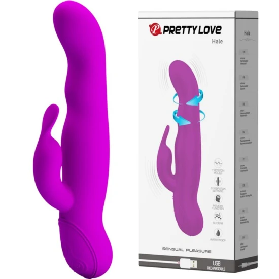 Stimulator Rotator Elegant Lila de Înaltă Calitate