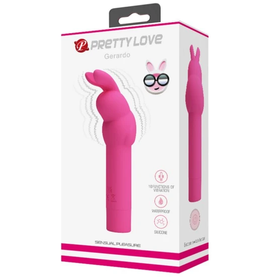 Vibrator Gerardo - Stimulare intensă, Roz, Compact.