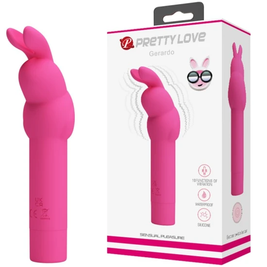Vibrator Gerardo - Stimulare intensă, Roz, Compact.
