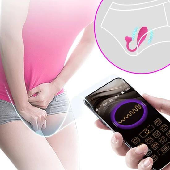 Vibrator Pretty Love - Controlat prin Aplicație, Roz, Mărime Unică