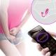 Vibrator Pretty Love - Controlat prin Aplicație, Roz, Mărime Unică