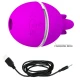 Vibrator tip bilă, Mov, rotund din silicon