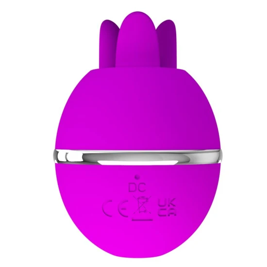 Vibrator tip bilă, Mov, rotund din silicon