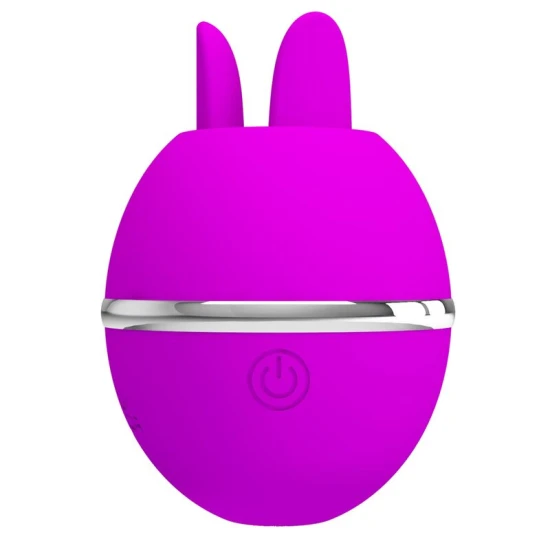 Vibrator tip bilă, Mov, rotund din silicon