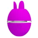 Vibrator tip bilă, Mov, rotund din silicon