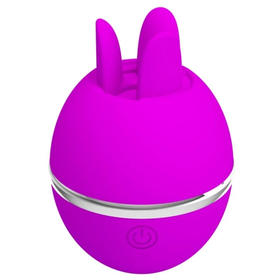 Vibrator tip bilă, Mov, rotund din silicon