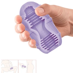 Masturbator Egg Cupid - Manșon penis, Albastru deschis, Mărime unică.