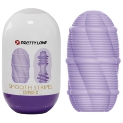 Masturbator Egg Cupid - Manșon penis, Albastru deschis, Mărime unică.