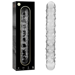 Dildo Nebula Series Model 15 - Borosilicat, Clar, 18.5 cm